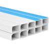 vidaXL Cable Trunking Self-Adhesive 100x40 mm 10 m PVC