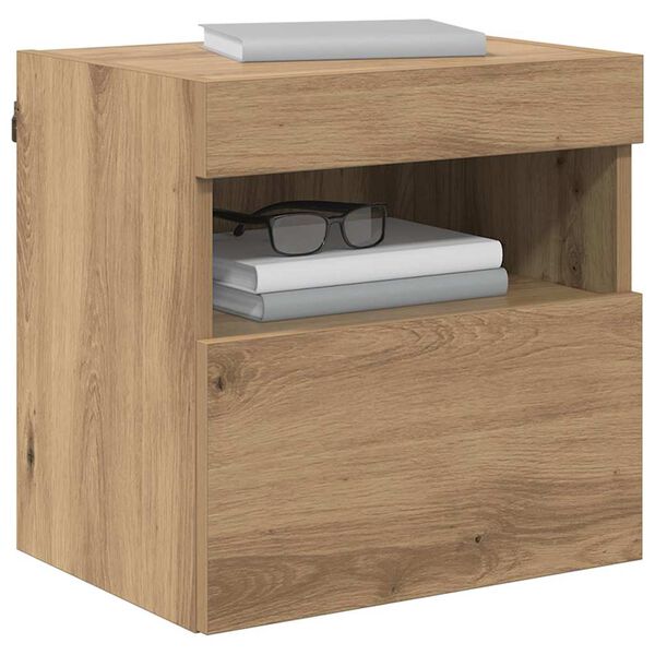 vidaXL TV Wall Cabinets Wall-mounted 2 pcs Artisan Oak 40 x 30 x 40 cm