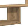 vidaXL Wall Shelf Artisian Oak 100x15x70 cm Engineered Wood
