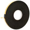 vidaXL Self-adhesive Foam Tape Black 10mm x 10m CR Foam