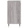 vidaXL Sideboards 2 pcs Grey Sonoma Engineered Wood