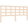 vidaXL Bed Frame without Mattress Solid Wood Pine
