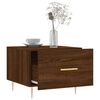 vidaXL Coffee Table Brown Oak 50x50x40 cm Engineered Wood