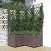 vidaXL Garden Brown 80 x 80 x 136 cm