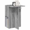 vidaXL End Table Grey Sonoma 35 x 40 x 55 cm Engineered Wood