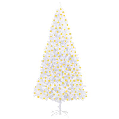 vidaXL Artificial Pre-lit Christmas Tree 300 cm White
