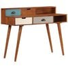 vidaXL Writing Desk 110x50x90 cm Solid Acacia Wood