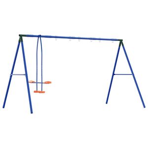 vidaXL Outdoor Swing Frame with Glider for up to 5 children