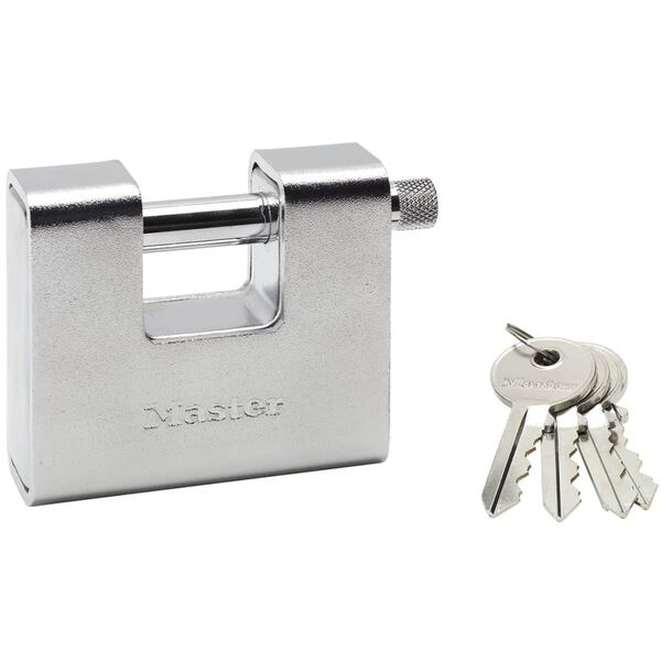 Master Lock Armoured Padlock Steel 80 mm 680EURD