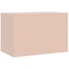 vidaXL TV Cabinets 2 pcs Pink 67x39x44 cm Steel