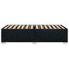 vidaXL Bed Frame without Mattress Black&nbsp;Single&nbsp;Fabric