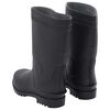 vidaXL Rain Boots Black Size 42 PVC