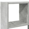 vidaXL Wall Cube Shelf 12 Compartments Concrete Grey Engineered Wood