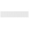 vidaXL Lace Curtain White 180 x 1200 cm Polyester
