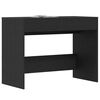 vidaXL Desk Black Oak 101x50x76.5 cm Engineered Wood
