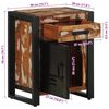 vidaXL Bedside Cabinet Multicolour 40x30x50 cm Solid Wood Reclaimed
