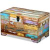 vidaXL Storage Chest | Multicolour | Solid Reclaimed Wood