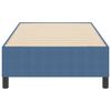 vidaXL Platform Bed Frame Blue 80 x 200 cm Fabric