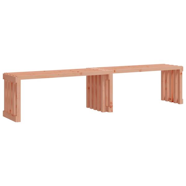 vidaXL Garden Bench Extendable 212.5x40.5x45 cm Solid Wood Douglas