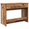 vidaXL Cosmetic Table with Drawer with Mirror Old Wood 100 x 45 x76 cm