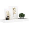 vidaXL Loggia Wall Shelves 4 pcs Oak and White 40x15x4 cm MDF