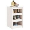 vidaXL Outdoor Kitchen Cabinet MEPPEL White 55x55x92 cm Solid Wood Pine
