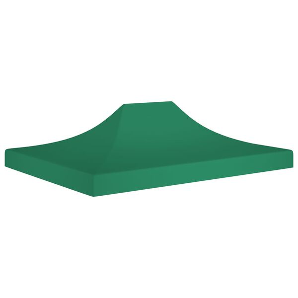 vidaXL Party Tent Roof 4x3 m Green 270 g/m²