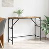 vidaXL Console Table Old Wood 100 x 32 x 75 cm Engineered Wood