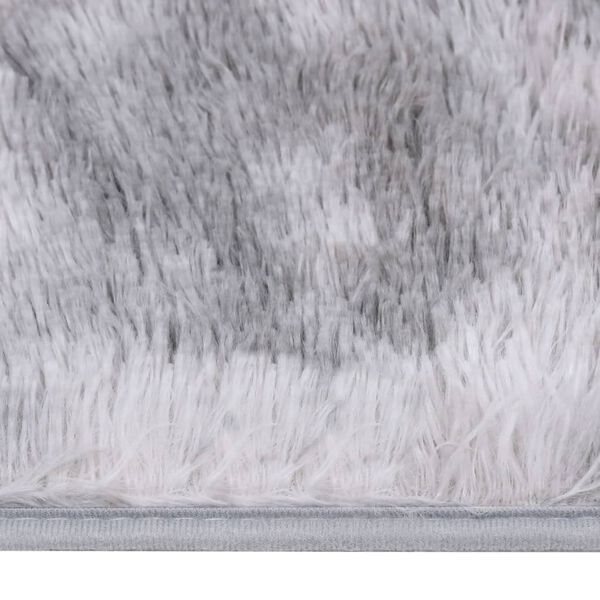 vidaXL Shaggy Rug Grey 230x160 cm