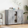 vidaXL Sideboard Grey sonoma 55.5 x 29 x 100 cm Engineered Wood