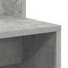 vidaXL Desk 2 pcs Concrete Grey