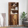 vidaXL Highboard Old Wood 69.5 x 32.5 x 180 cm Engineered Wood