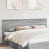 vidaXL Headboard Grey Sonoma 200 cm Engineered wood