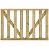 vidaXL Garden Slats Gates 2 pcs Impregnated Pinewood 150x100 cm