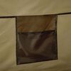 vidaXL Fishing Tent 4-Person Olive Green Quick Release