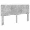 vidaXL Storage Bed Concrete Grey 200 x 200 cm Engineered Wood
