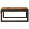 vidaXL Bathroom Shelf Brown 40 x 50 x 23 cm Soild Rough Mango Wood