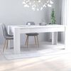 vidaXL Dining Table White 180x90x76 cm Engineered Wood