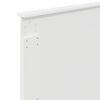 vidaXL Headboard with Headboard White 75 cm Engineered wood