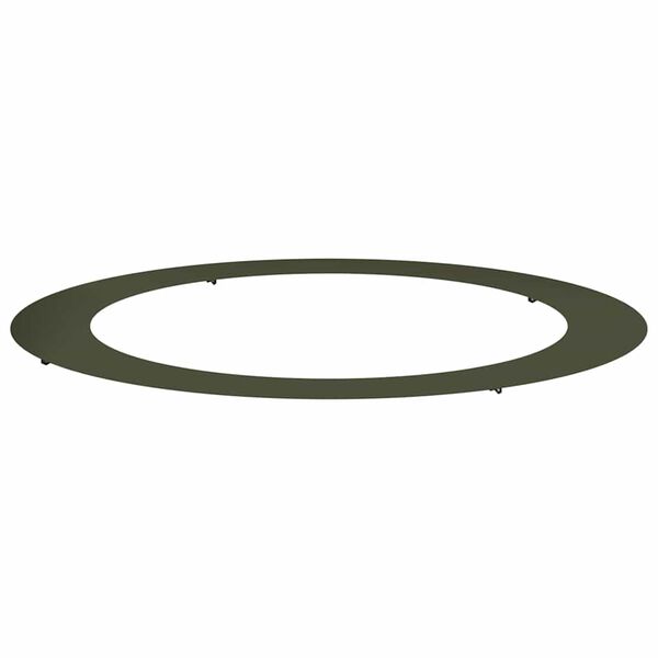 vidaXL suitable for Flat Tree Ring Olive green &Oslash;90 / 120 cm Steel