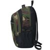 vidaXL School Backpack 40 L Black and Camouflage