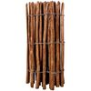 vidaXL Picket Fence Hazel Wood 90x500 cm