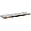 vidaXL Floating Wall Shelves 4 pcs Concrete Grey 80x23,5x3,8 cm MDF