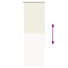 vidaXL Roller Blind Blackout Off White 50x175 cm Fabric Width 45.7 cm Polyester