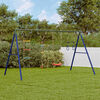 vidaXL Outdoor Swing Set with Swing. Trapeze. Ladder. Disc Swing