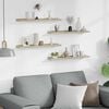 vidaXL Wall Shelves 4 pcs Sonoma Oak 60x9x3 cm