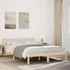 vidaXL Extra Long Bed Frame without Mattress 160x220 cm Solid Wood Pine