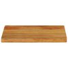 vidaXL Table Top Live Edge 60x40x3.8 cm Solid Wood Mango