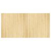 vidaXL Rug Rectangular Light Nature 100x200 cm Bamboo