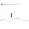 vidaXL Retractable Awning with Manual Beige 300 x 250 cm Fabric